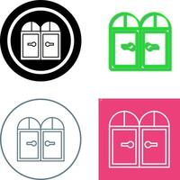 Door Icon Design vector