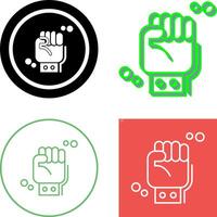 Fist Icon Design vector