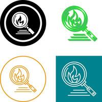 Disaster Icon Design vector