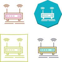 Wifi Signals Icon Design vector