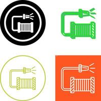 Water Hose Icon Design vector