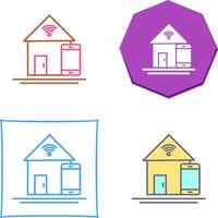 Home Automation Icon Design vector