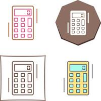 diseño de icono de calculadora vector