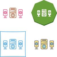 Sound System Icon Design vector