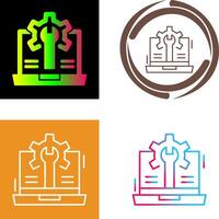 Web Development Icon Design vector