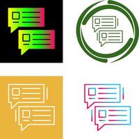 Project Consulting Icon Design vector