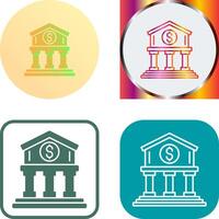 Bank Icon Design vector