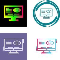 Vision Icon Design vector