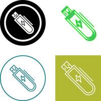 Usb Icon Design vector