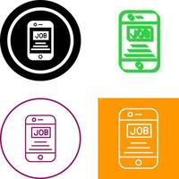 Smart Phone Icon Design vector