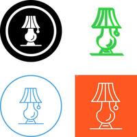 Lamp Icon Design vector