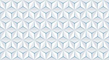 3d Abstract Background with Hexagons, Luxury Whute And Blue Modern Geometric Backgrounds vector
