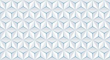 3d Abstract Background with Hexagons, Luxury Whute And Blue Modern Geometric Backgrounds vector