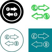 Exchange Icon Design vector