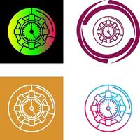 Time Management Icon Design vector