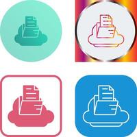 Cloud Icon Design vector