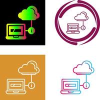 Laptop Icon Design vector