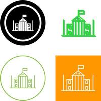 Parliament Icon Design vector
