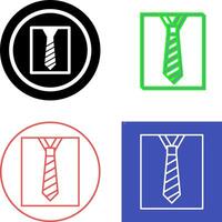 Tie Icon Design vector