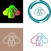 Lock Icon Design vector