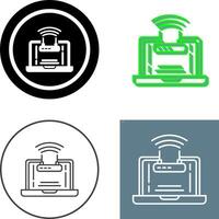 diseño de icono wifi vector