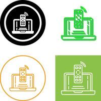 Remote Icon Design vector