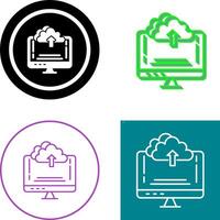 Upload Icon Design vector