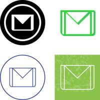 Unique Email Icon Design vector