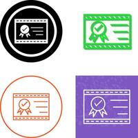 Unique Quality Assurance Icon Design vector