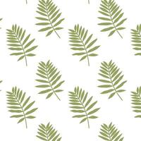 tropical hoja patrón, selva hojas sin costura patrón, modelo para textil, verano antecedentes en pastel colores vector