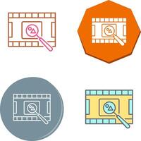 Unique Find Picture Icon Design vector