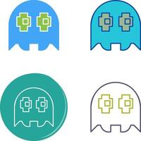 Unique Game Character Icon Design vector