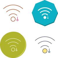 Unique WiFi Sign Icon Design vector