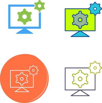 Development Tools Icon Design vector