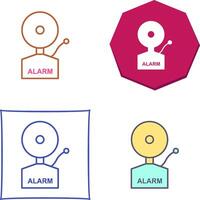 Alarms Icon Design vector