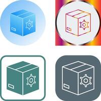 Unique Seo Packages Icon Design vector