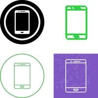 Cell Phone Icon Design vector