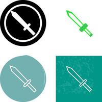 Unique Sword Icon Design vector