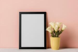 Signle Frame Realistic Wall Photo Frame