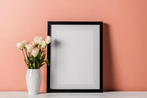 Signle Frame Realistic Wall Photo Frame