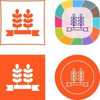 Wheat Icon Design vector