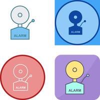 Alarms Icon Design vector
