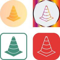 Unique Cone Icon Design vector