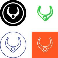 Necklace Icon Design vector