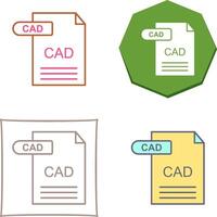 CAD Icon Design vector