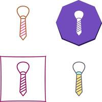 Tie Icon Design vector