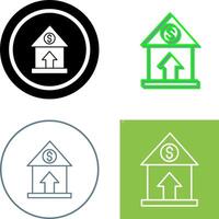 Property Value Icon Design vector