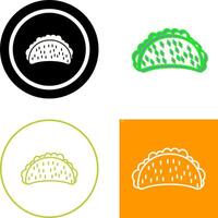Tacos Icon Design vector