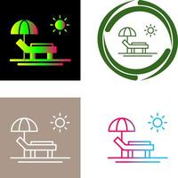 Hammock Icon Design vector