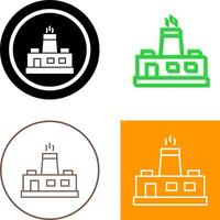 Factory Icon Design vector